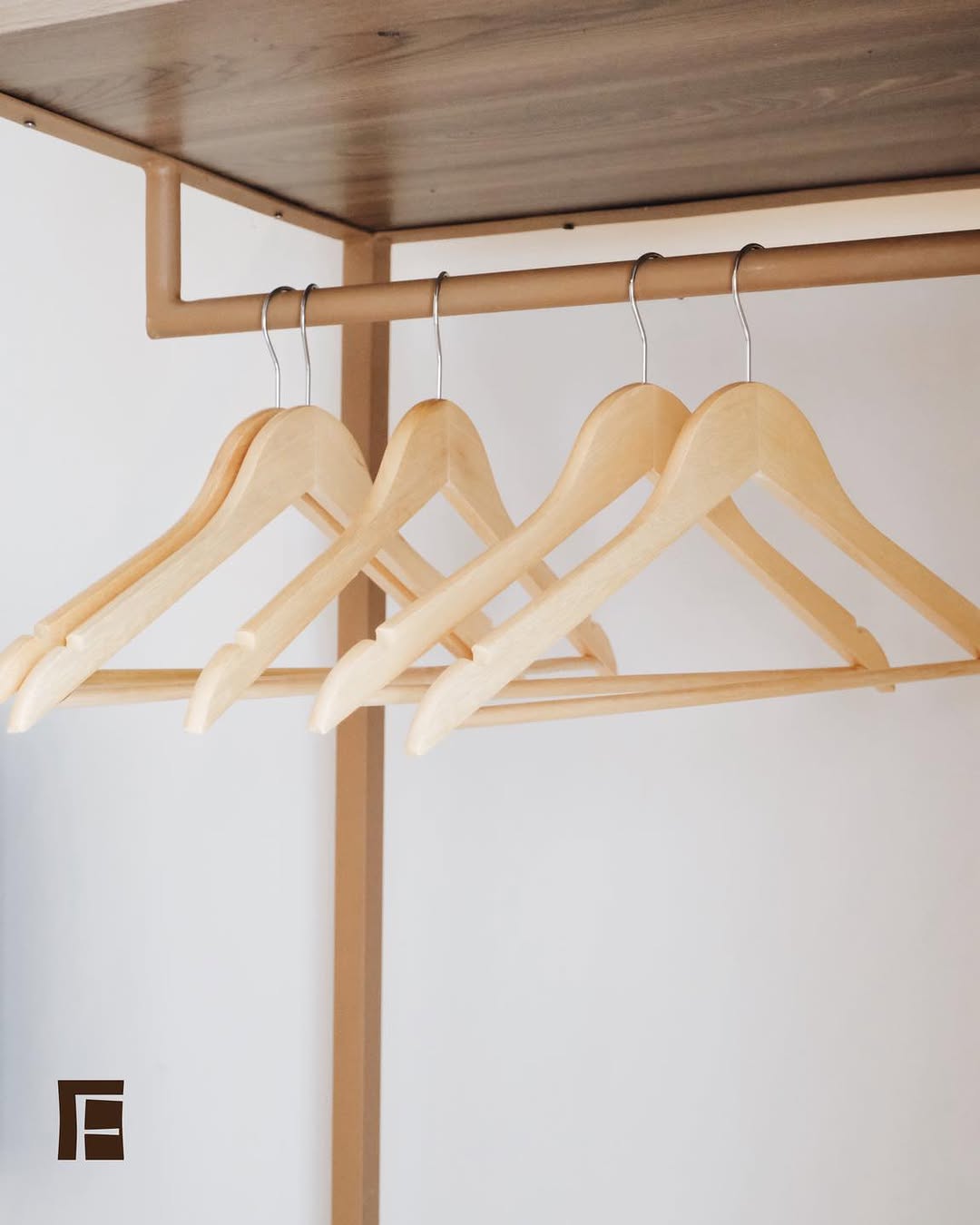 Clothing rack and ample storage