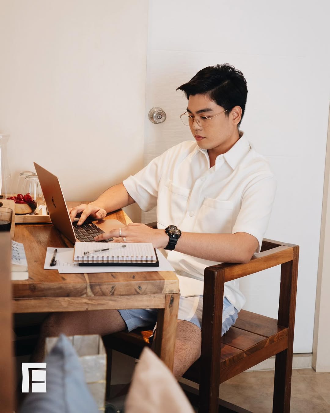 Work from Frania — workation setup